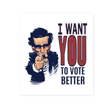 Load image into Gallery viewer, "Vote Better" Bubble-free stickers